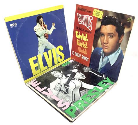 Elvis Presley - The Number One Hits Collection Vinyl LP (CL73804) 24. . Most valuable elvis vinyl records